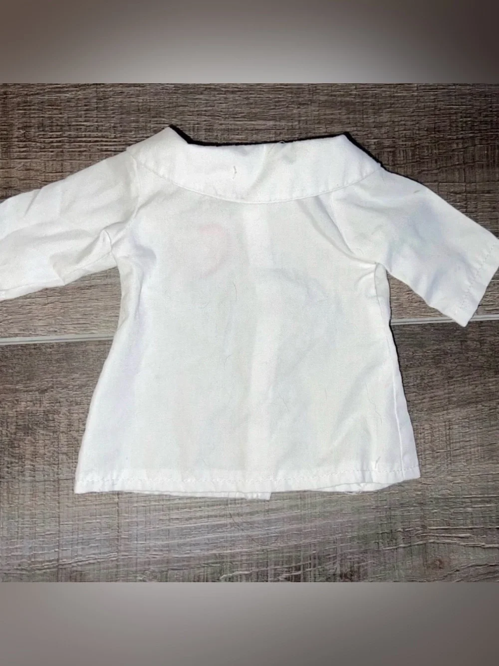 💞 Pretend Play Doll Doctor Coat for 18” Dolls